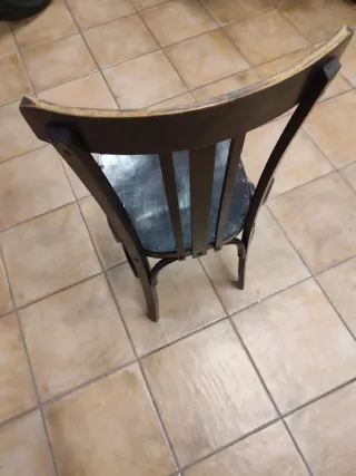 2 Sedie in legno Thonet da caffè/bar. Anni '50-'60