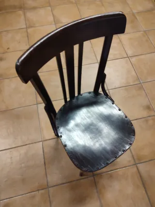 2 Sedie in legno Thonet da caffè/bar. Anni '50-'60