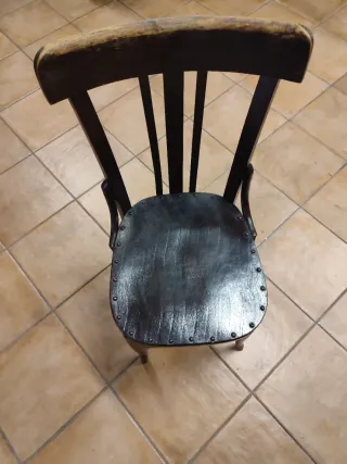 2 Sedie in legno Thonet da caffè/bar. Anni '50-'60