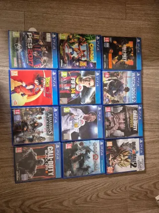 Lote Juegos PS4: Acción, Shooter, Deporte