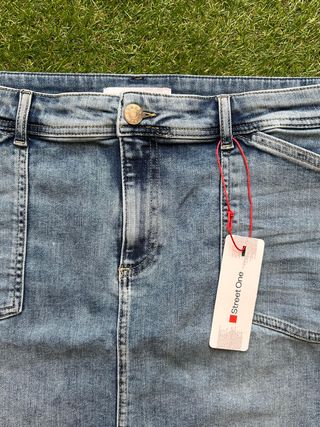 Falda Vaquera Street One Midi (Talla 42)