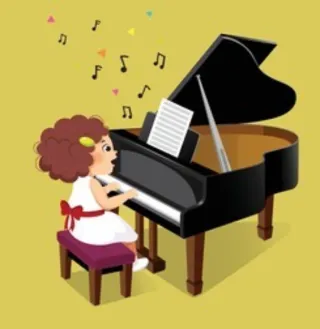 Clases de piano para niños y jóvenes.