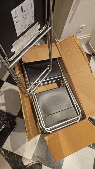 Sedie pieghevoli da 6 unità nuove