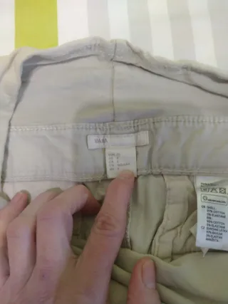 Pantalones Premamá Beige