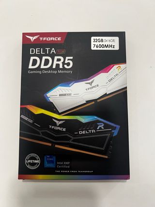 Memoria RAM DDR5 T-FORCE DELTA RGB 32GB 7600Mhz