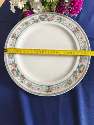 FUENTE "ROSENTHAL" Porcelana Flores Frutas