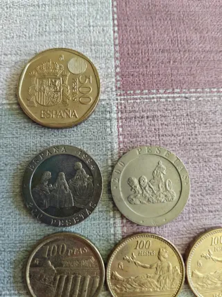 14 Monedas Colección Pesetas España