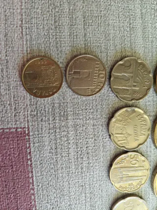 14 Monedas Colección Pesetas España