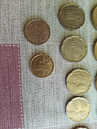 14 Monedas Colección Pesetas España