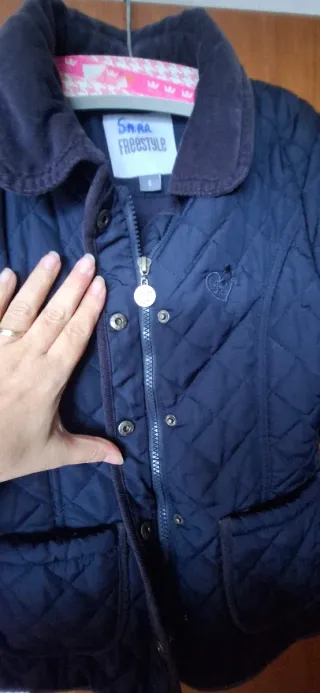 Parka niña Talla 8 El Corte Inglés