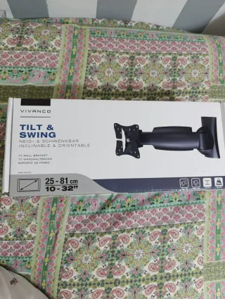 Soporte TV Vivanco Inclinable y Giratorio