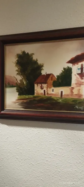 Cuadro al óleo naturaleza. 180 euros unidad