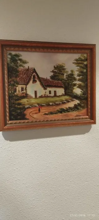 Cuadro al óleo naturaleza. 180 euros unidad