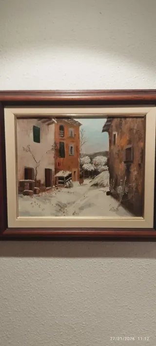 Cuadro al óleo naturaleza. 180 euros unidad