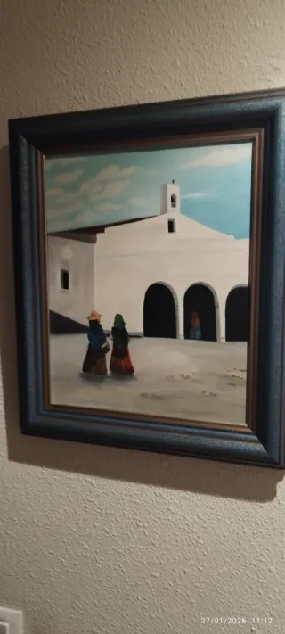 Cuadro al óleo naturaleza. 180 euros unidad