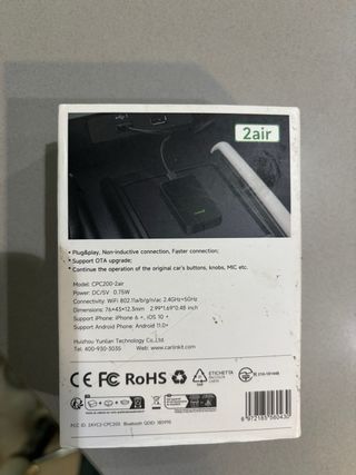 Carlinkit 2air CPC200-2 AI Box CarPlay
