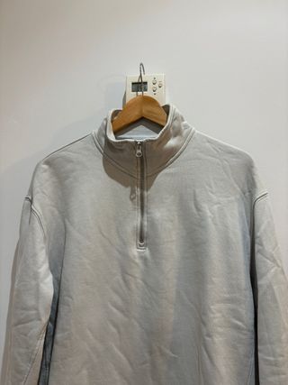 ZARA MAN sudadera cuello cremallera M como nueva