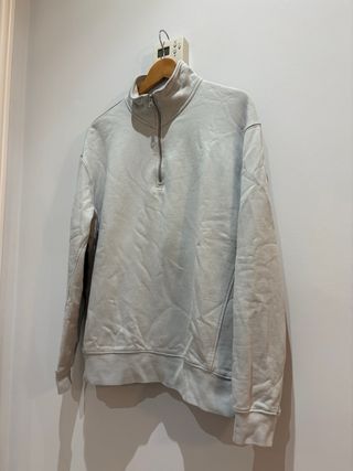 ZARA MAN sudadera cuello cremallera M como nueva
