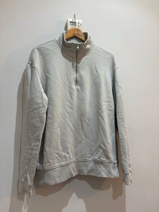 ZARA MAN sudadera cuello cremallera M como nueva