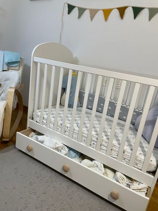 Cuna bebé con cajon