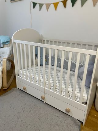 Cuna bebé con cajon