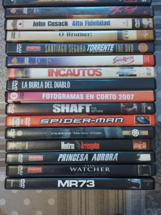 Películas DVD Variadas a 1€.