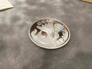 5 ECU Capital Europea Cultura 1992 Plata