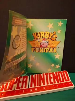 Manual Kirby's Fun Pak (ESP) SNES