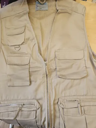 Chaleco VALENTO Beige Talla XL