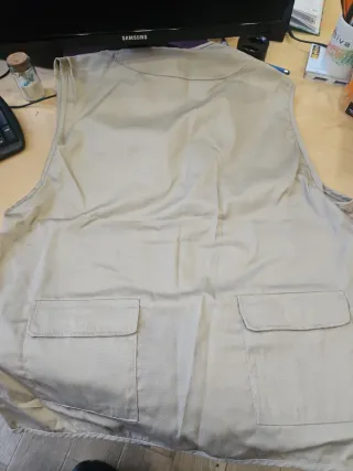 Chaleco VALENTO Beige Talla XL