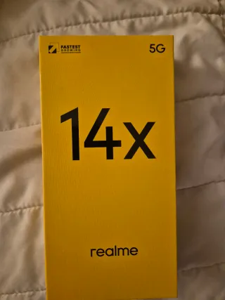 Teléfono Realme 14x 5G negro Nuevo