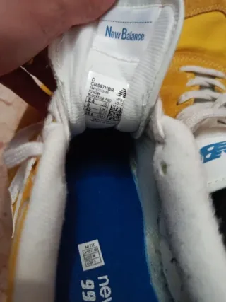 Zapatillas New Balance 997H Amarillas