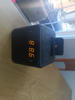 Philips AJ3200/12 Despertador Negro