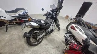 Moto Trail BMW F650GS Negra