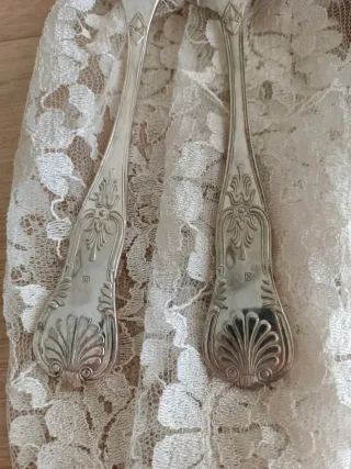 Cubertería baño plata 51 piezas