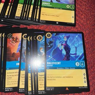 Lote 95 Cartas sin repes Lorcana The First Chapter