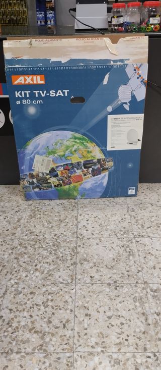 Kit Parabólica Satélite 80cm AXIL