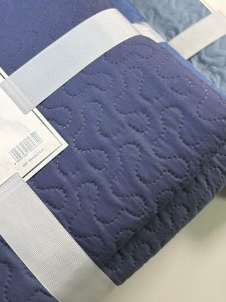 Colcha Bouti Azul 230x260 cm