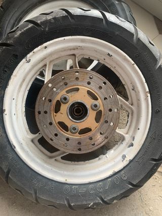 Juego de llantas  90/90-10 para Yamaha Jog Antigua