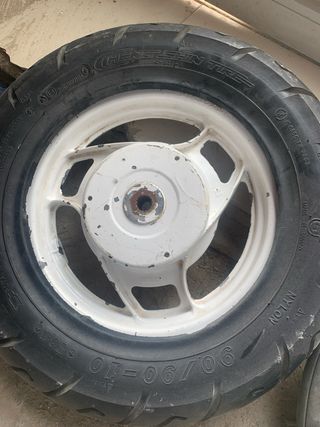 Juego de llantas  90/90-10 para Yamaha Jog Antigua