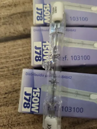 3 Bombillas Halógenas Astrell J78 150W
