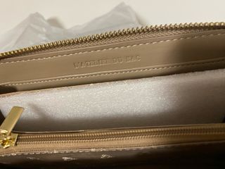 Portafoglio L'Atelier du Sac Beige Nuovo