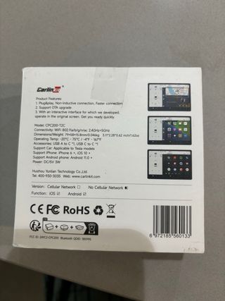 AI BOX CarPlay para Tesla Carlin Kit