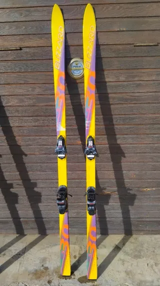 Esquís Elan y Fischer