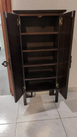 Armario auxiliar madera estilo oriental