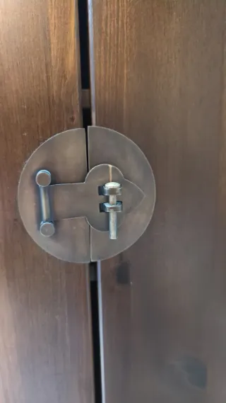 Armario auxiliar madera estilo oriental