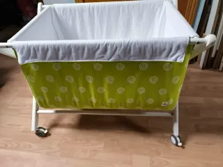 Minicuna Alondra con colchón y funda