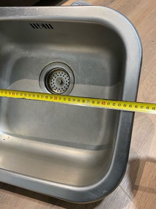 Fregadero Ikea Fyndig con desagüe