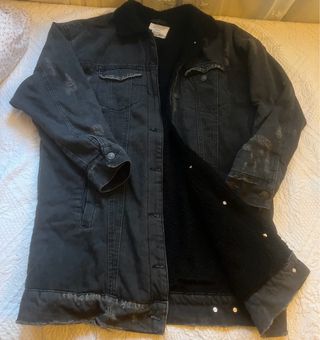 Chaqueta vaquera larga Pull&Bear Talla M