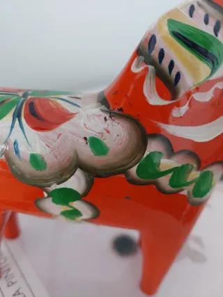 Caballo Dala Rojo Decorativo